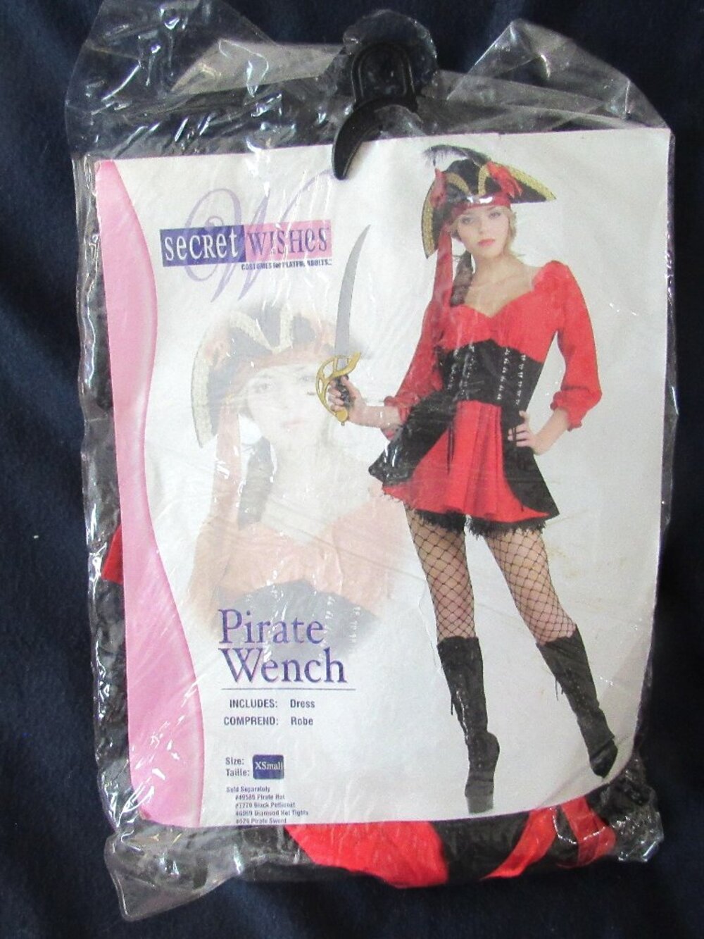 Secret Wishes size SX Pirate Wench.